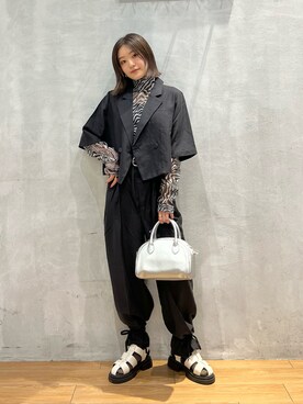 サエさん（レディース・159cm）の夏コーディネート