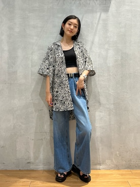 サエさん(レディース・159cm)の夏コーディネート