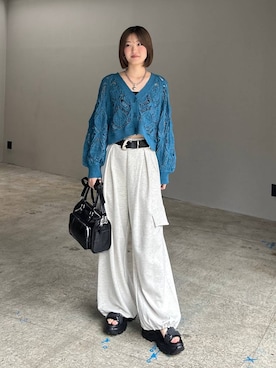 サエさん（レディース・159cm）の春コーディネート