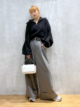 サエさん（レディース・159cm）の秋コーディネート