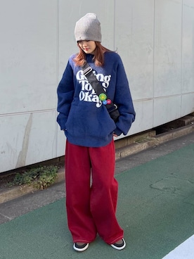 サエさん(レディース・159cm)の冬コーディネート