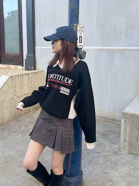 サエさん(レディース・159cm)の冬コーディネート