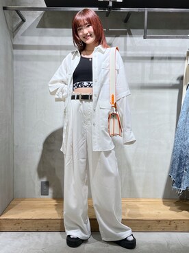 サエさん（レディース・159cm）の春コーディネート