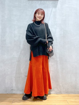 サエさん（レディース・159cm）の冬コーディネート