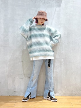 サエさん（レディース・159cm）の秋コーディネート