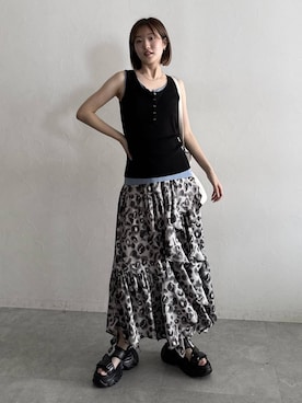 サエさん(レディース・159cm)の夏コーディネート