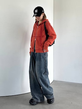 「PAGEBOY（ページボーイ）のアイテム」を使った、サエさん（レディース・159cm）の夏コーディネート