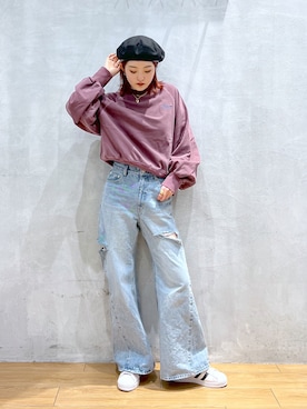 サエさん（レディース・159cm）の冬コーディネート