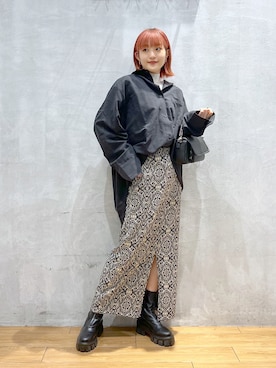 サエさん（レディース・159cm）の秋コーディネート