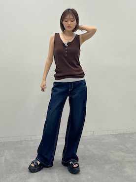 サエさん(レディース・159cm)の夏コーディネート