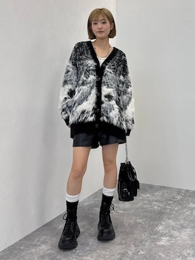 「PAGEBOY（ページボーイ）のアイテム」を使った、サエさん（レディース・159cm）の秋コーディネート