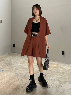 サエさん（レディース・159cm）の春コーディネート