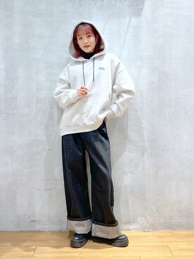 サエさん（レディース・159cm）の冬コーディネート