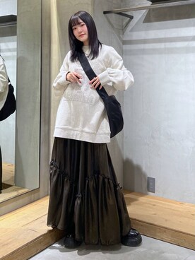 サエさん(レディース・159cm)の冬コーディネート