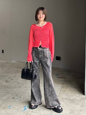 サエさん（レディース・159cm）の春コーディネート