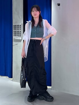 サエさん（レディース・159cm）の春コーディネート