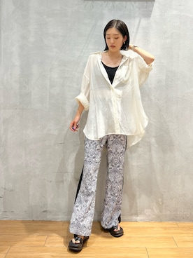 サエさん（レディース・159cm）の夏コーディネート