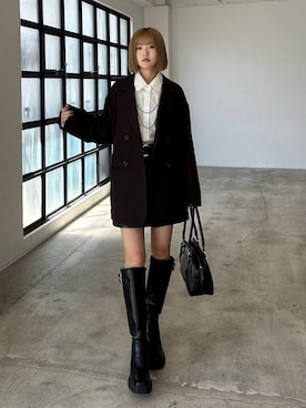 サエさん（レディース・159cm）の秋コーディネート