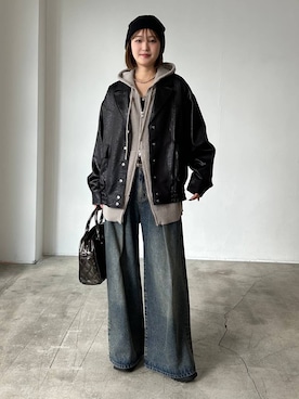 「おでかけ」｜サエさん（レディース・159cm）の冬コーディネート