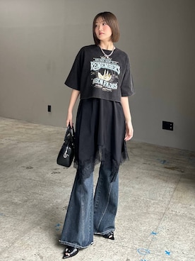 サエさん（レディース・159cm）の春コーディネート