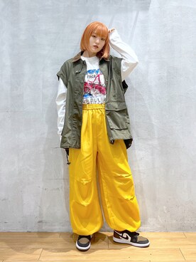 サエさん（レディース・159cm）の秋コーディネート