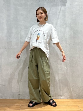 サエさん（レディース・159cm）の夏コーディネート