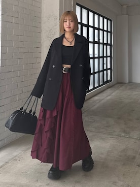 サエさん（レディース・159cm）の秋コーディネート