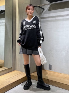 サエさん（レディース・159cm）の秋コーディネート