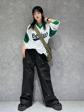 サエさん（レディース・159cm）の春コーディネート