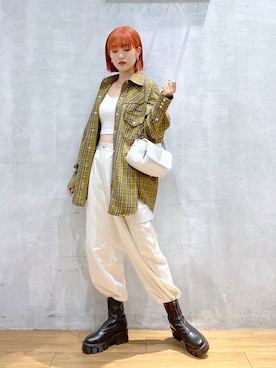 サエさん（レディース・159cm）の秋コーディネート