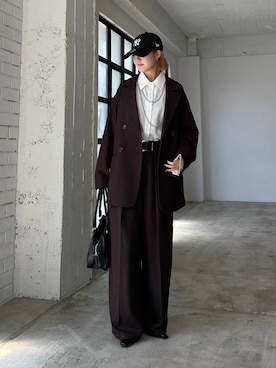 サエさん（レディース・159cm）の秋コーディネート