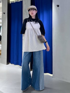 サエさん（レディース・159cm）の春コーディネート