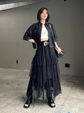 サエさん（レディース・159cm）の春コーディネート