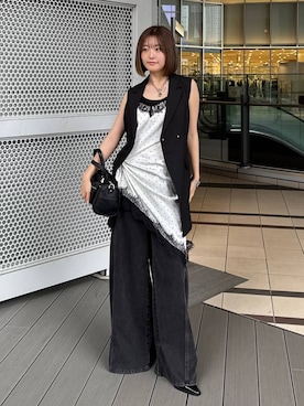 サエさん(レディース・159cm)の夏コーディネート