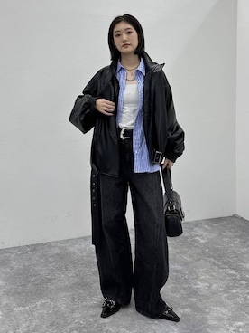 サエさん(レディース・159cm)の秋コーディネート