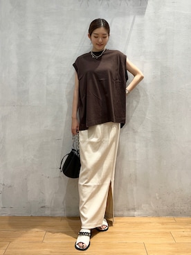 サエさん（レディース・159cm）の夏コーディネート