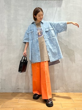 サエさん(レディース・159cm)の夏コーディネート