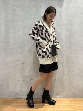サエさん（レディース・159cm）の秋コーディネート
