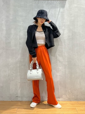 サエさん（レディース・159cm）の秋コーディネート