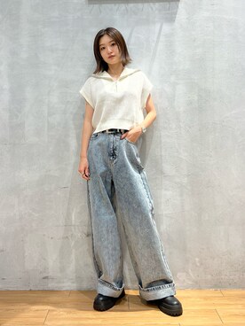 サエさん（レディース・159cm）の夏コーディネート