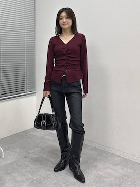 サエさん(レディース・159cm)の秋コーディネート