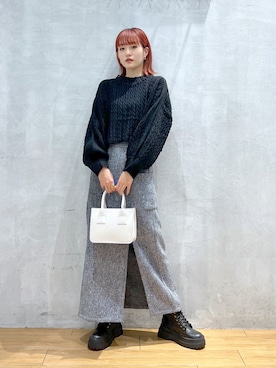 サエさん（レディース・159cm）の秋コーディネート