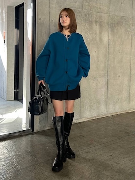 サエさん（レディース・159cm）の冬コーディネート