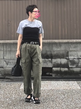 「BEAMS BOY（ビームスボーイ）のアイテム」を使った、MAKIさん（骨格ストレート・レディース・154cm）の秋コーディネート