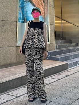 「アイテム（サンダル）」を使った、MAKIさん（レディース・154cm・40代）の夏コーディネート