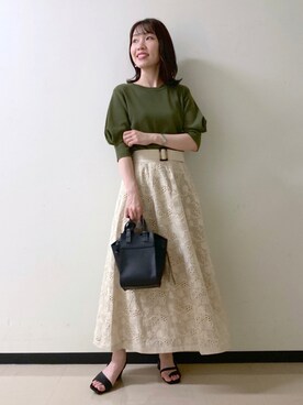 nabeさん（レディース・160cm）の夏コーディネート