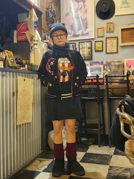 「RNA（アールエヌエー）のアイテム」を使った、kokkoさん（レディース・159cm）の冬コーディネート