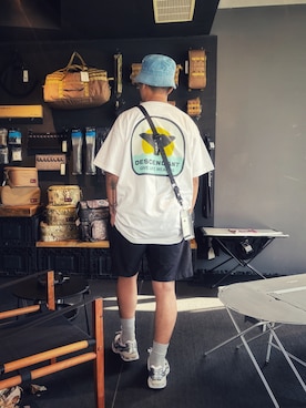 「descendant」｜阿傑さん（メンズ・173cm）の夏コーディネート