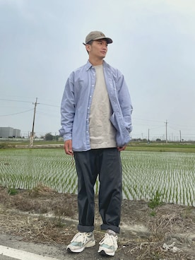 「nb993」｜阿傑さん（メンズ・173cm）の春コーディネート