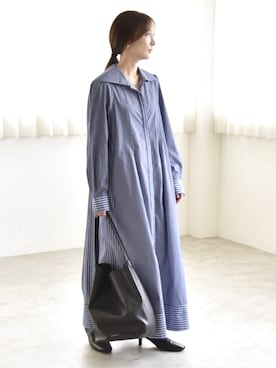 穂坂さん(レディース・156cm)の春コーディネート